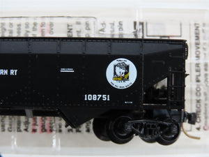 N Scale Micro-Trains MTL 55350 TN Texas & Northern 33' 2-Bay Hopper 108751 RTR