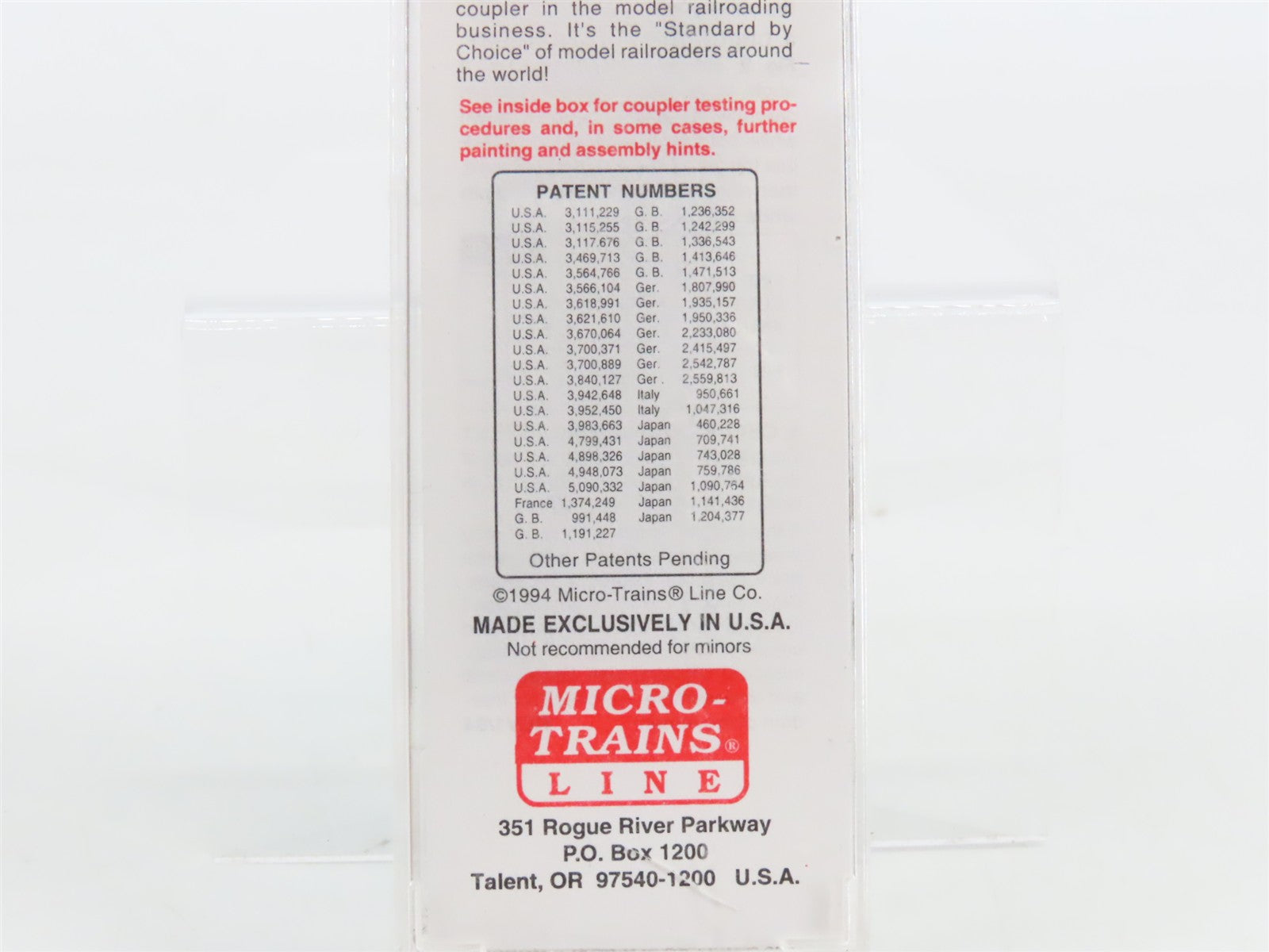 N Scale Micro-Trains MTL 20360 EL Erie Lackawanna 40' Box Car 74632 RTR