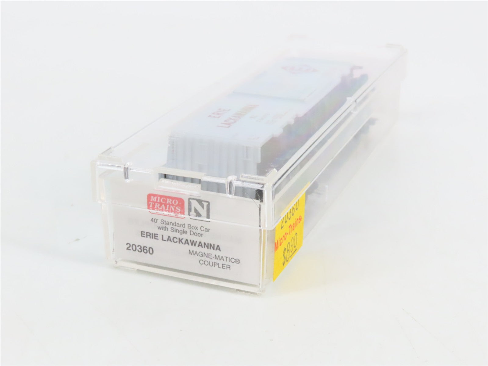 N Scale Micro-Trains MTL 20360 EL Erie Lackawanna 40' Box Car 74632 RTR