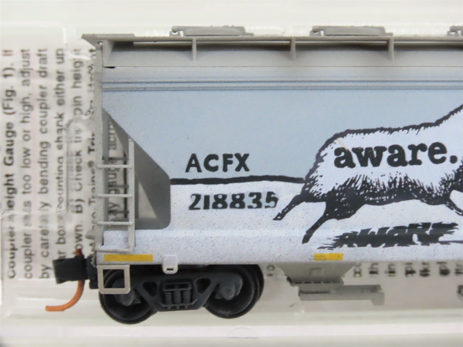 N Scale Micro-Trains MTL 09244330 ACFX American Car & Foundry Hopper 218835 RTR