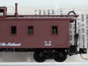 N Scale Micro-Trains MTL 51050 NP Northern Pacific 34' Wood-Sheathed Caboose RTR