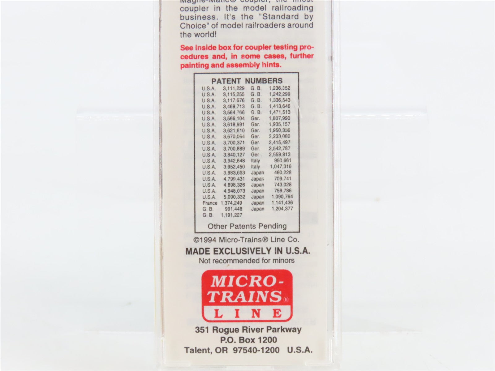 N Scale Micro-Trains MTL 51050 NP Northern Pacific 34' Wood-Sheathed Caboose RTR