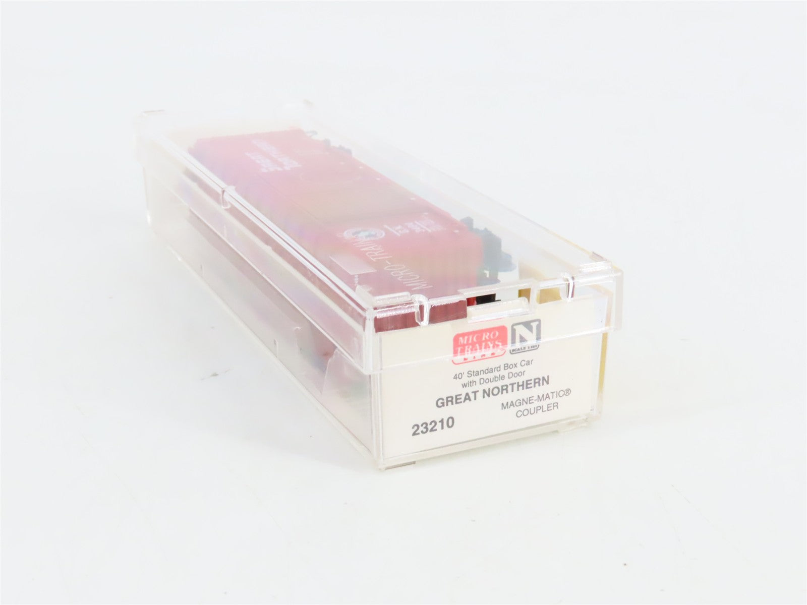 N Scale Micro-Trains MTL 23210 G.N. Great Northern 40' Double Door Box Car RTR