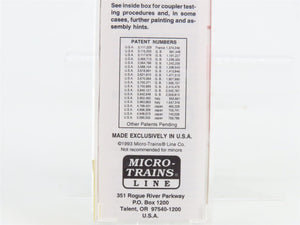 N Scale Micro-Trains MTL 50190 Chesapeake & Ohio 34' Wood Sheathed Caboose RTR