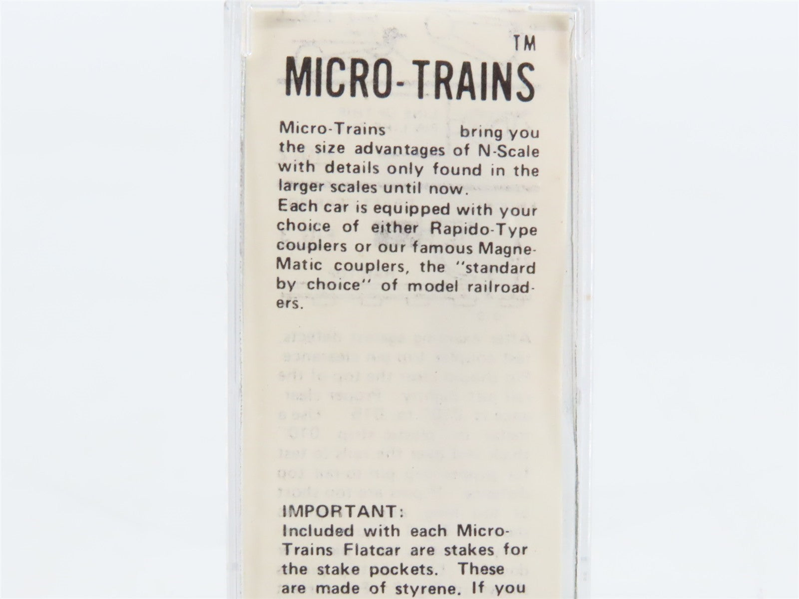 N Scale Kadee Micro-Trains MTL 44010 GN Great Northern 50' Flat Car #66001