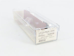 N Scale Kadee Micro-Trains MTL 44010 GN Great Northern 50' Flat Car #66001
