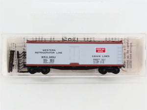 N Scale Micro-Trains MTL 49320 WRX Western Refrigerator Line 40' Reefer 9453 RTR