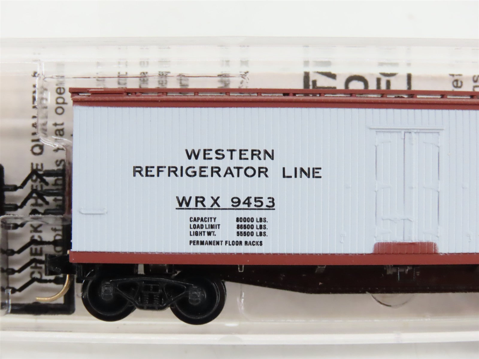 N Scale Micro-Trains MTL 49320 WRX Western Refrigerator Line 40' Reefer 9453 RTR