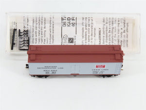N Scale Micro-Trains MTL 49320 WRX Western Refrigerator Line 40' Reefer 9453 RTR