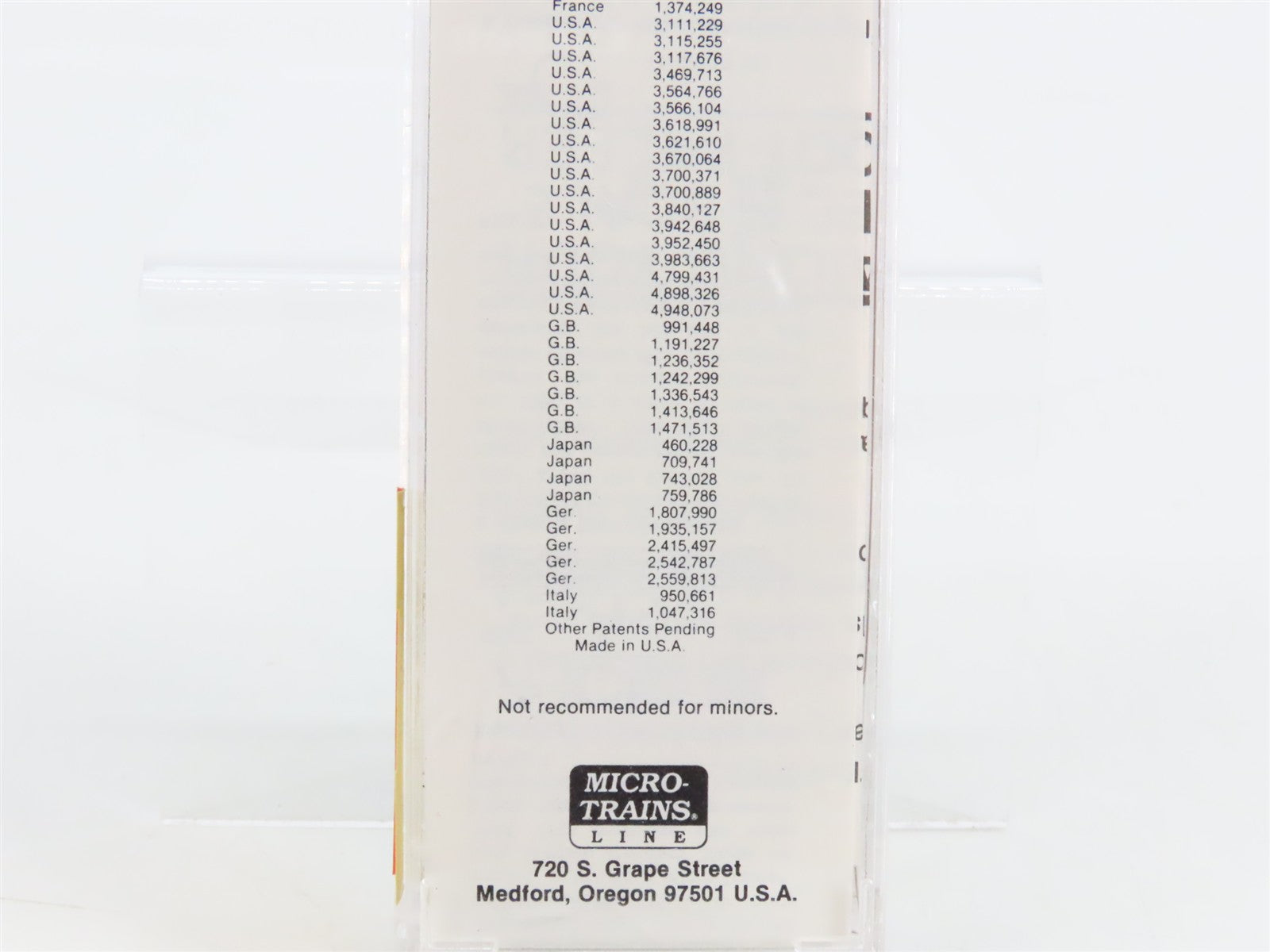 N Scale Micro-Trains MTL 49320 WRX Western Refrigerator Line 40' Reefer 9453 RTR