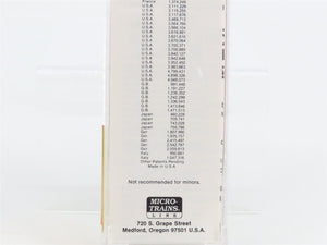 N Scale Micro-Trains MTL 49320 WRX Western Refrigerator Line 40' Reefer 9453 RTR