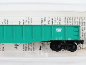 N Scale Micro-Trains MTL 46060 PC Penn Central 50' Flat Car 365610 RTR