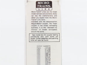 N Scale Micro-Trains MTL 46060 PC Penn Central 50' Flat Car 365610 RTR