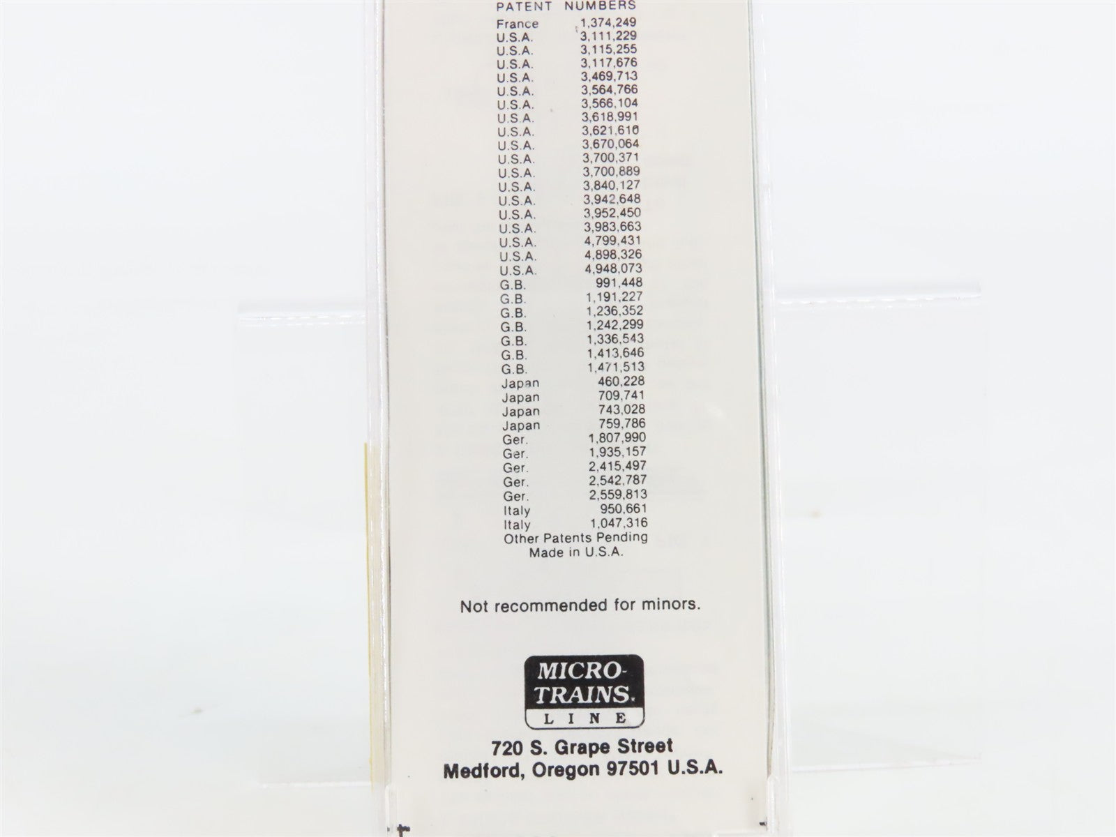 N Scale Micro-Trains MTL 46060 PC Penn Central 50' Flat Car 365610 RTR