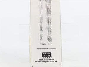 N Scale Micro-Trains MTL 46060 PC Penn Central 50' Flat Car 365610 RTR