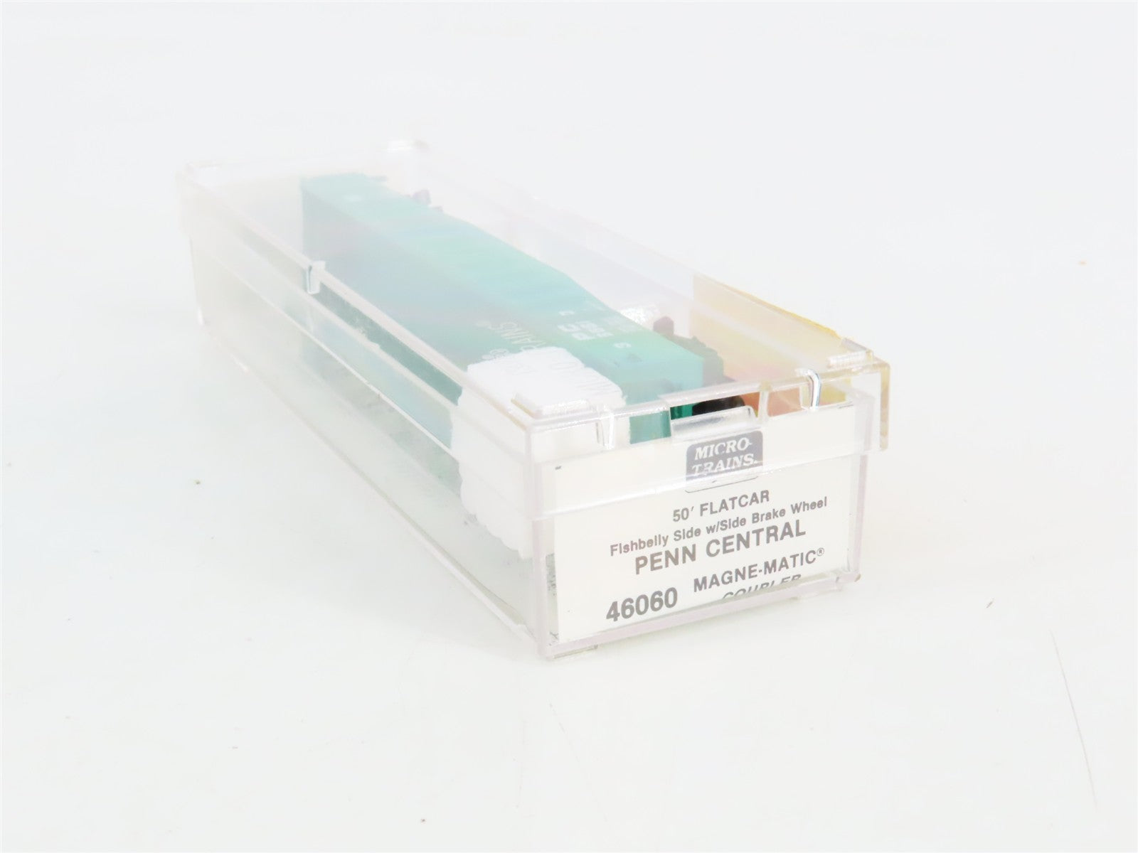 N Scale Micro-Trains MTL 46060 PC Penn Central 50' Flat Car 365610 RTR