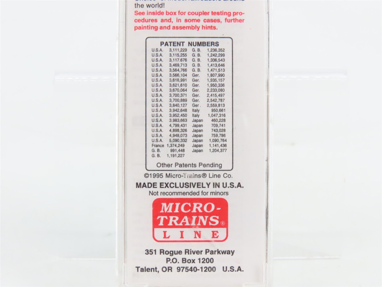 N Scale Micro-Trains MTL 70050 NPM Northern Pacific 51' Reefer 720 RTR