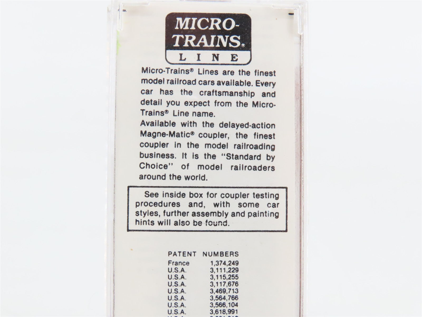 N Scale Micro-Trains MTL 33090 CP Canadian Pacific 40' Box Car 293571 RTR