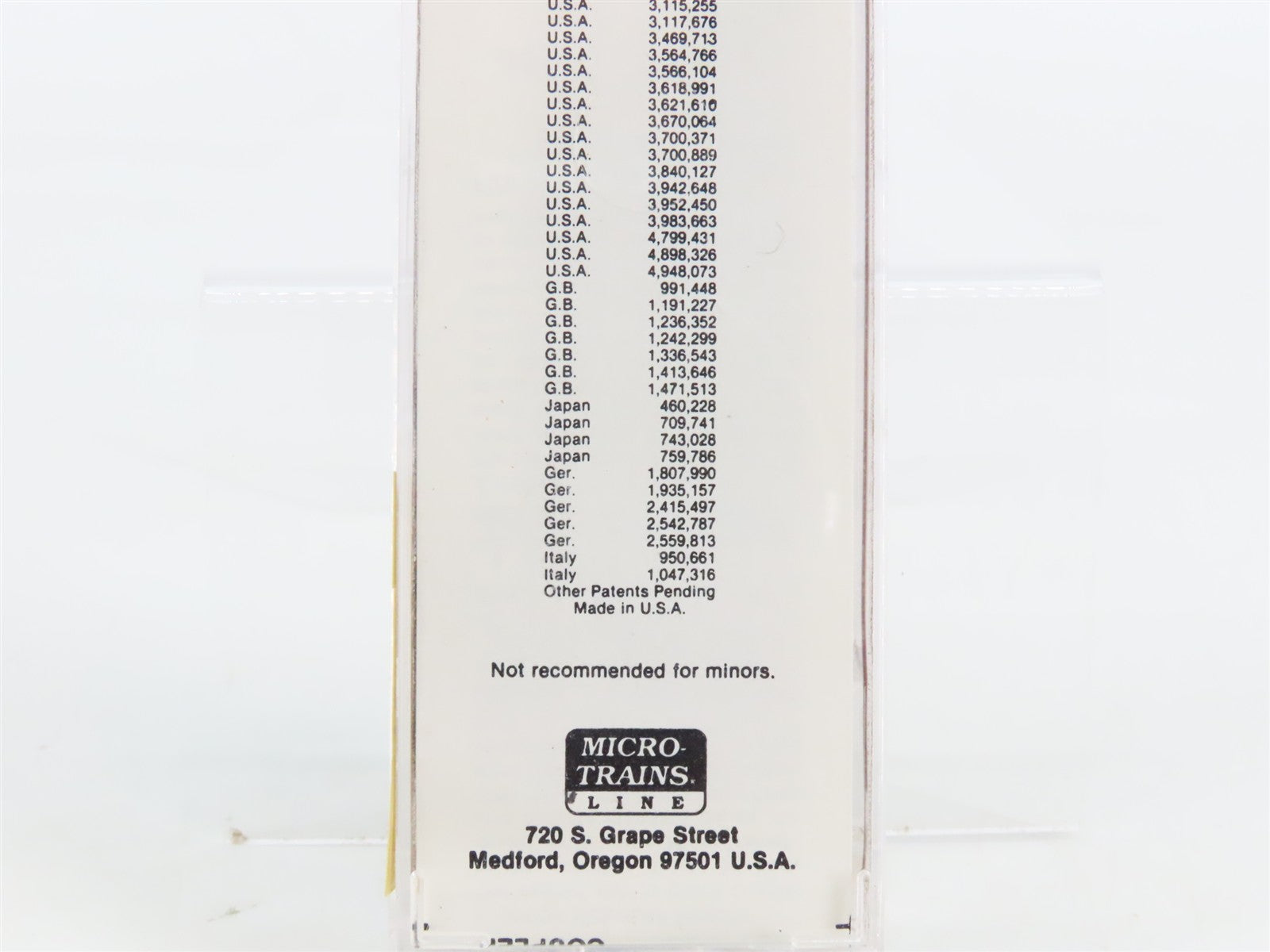 N Scale Micro-Trains MTL 33090 CP Canadian Pacific 40' Box Car 293571 RTR