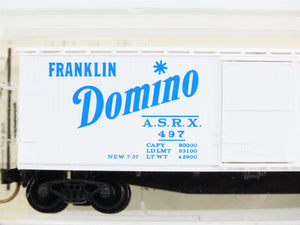 N Scale Micro-Trains MTL 42020 ASRX Domino Sugars 40' Box Car 497 RTR