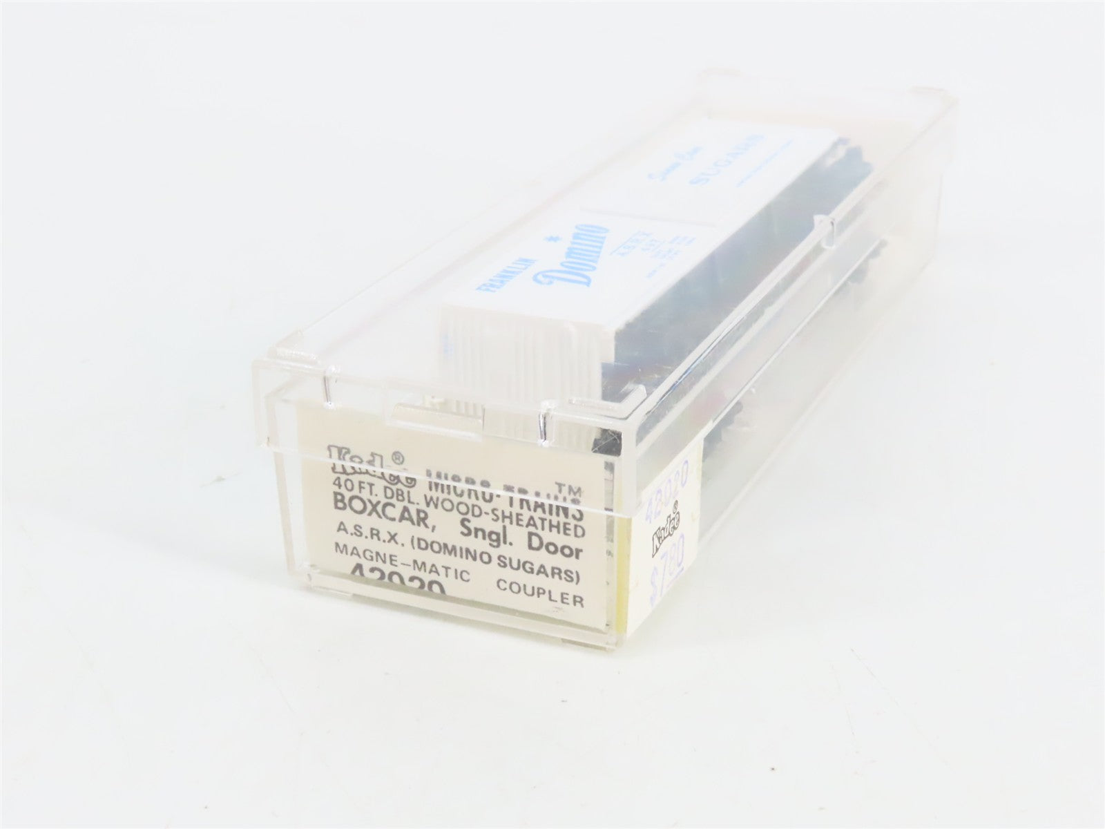 N Scale Micro-Trains MTL 42020 ASRX Domino Sugars 40' Box Car 497 RTR