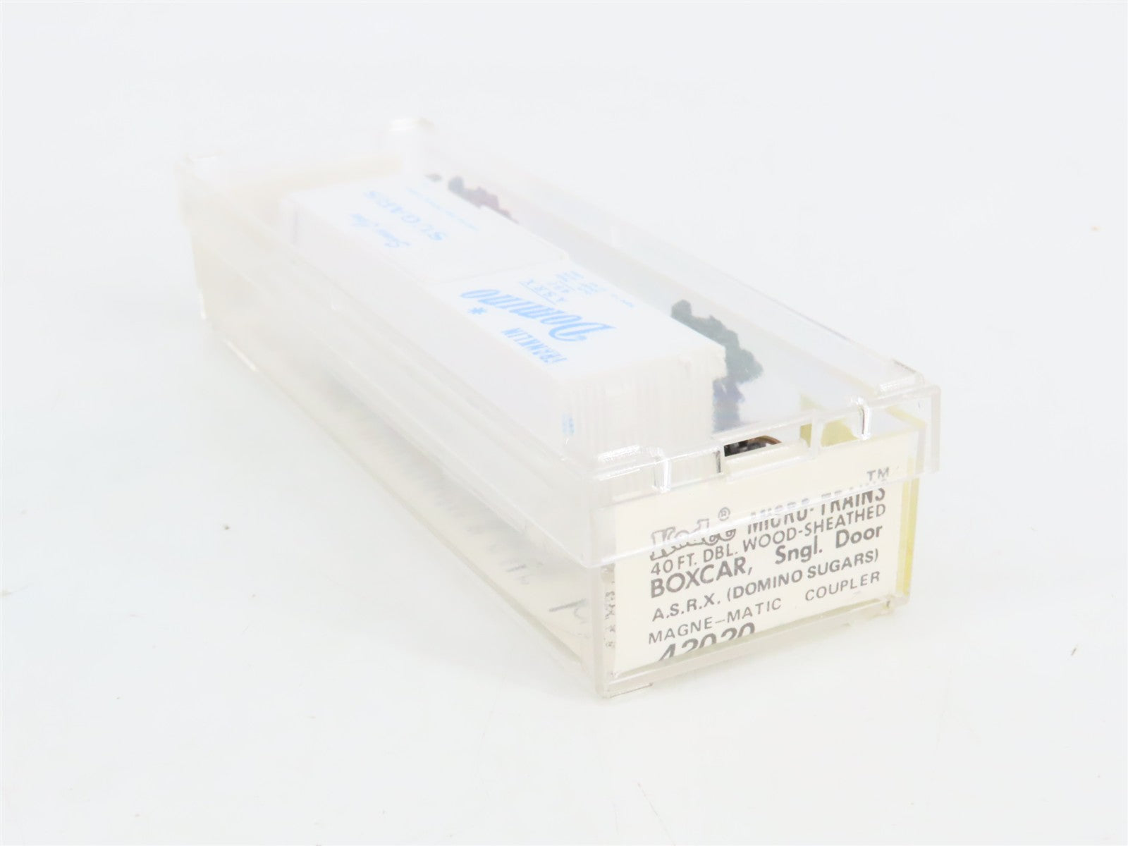 N Scale Micro-Trains MTL 42020 ASRX Domino Sugars 40' Box Car 497 RTR