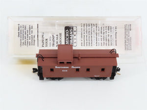N Scale Micro-Trains MTL 51150 SP Southern Pacific 34' Wood Sheathed Caboose RTR