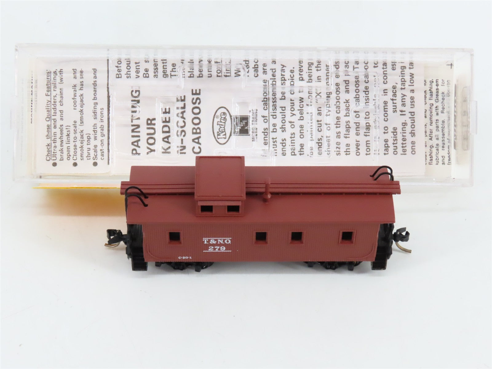N Scale Micro-Trains MTL 50210 Texas & New Orleans 34' Wood Sheathed Caboose RTR