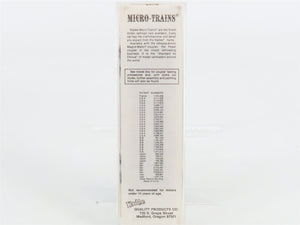 N Scale Micro-Trains MTL 23170 GTW Grand Trunk Western 40' Box Car 585881 RTR