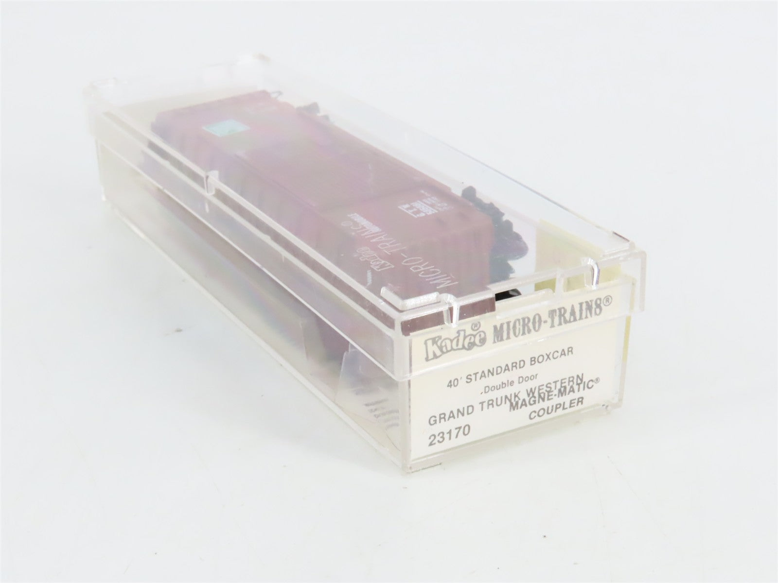 N Scale Micro-Trains MTL 23170 GTW Grand Trunk Western 40' Box Car 585881 RTR