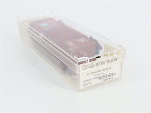 N Scale Micro-Trains MTL 23170 GTW Grand Trunk Western 40' Box Car 585881 RTR