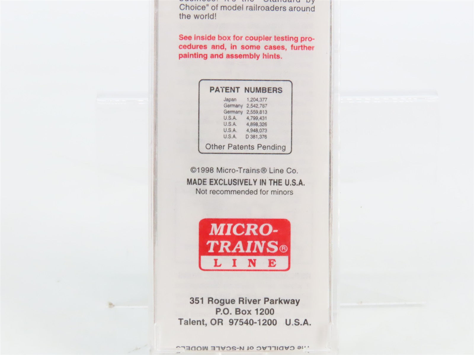 N Scale Micro-Trains MTL 59540 U.R.T.C. (American Beef Packers) 40' Reefer RTR