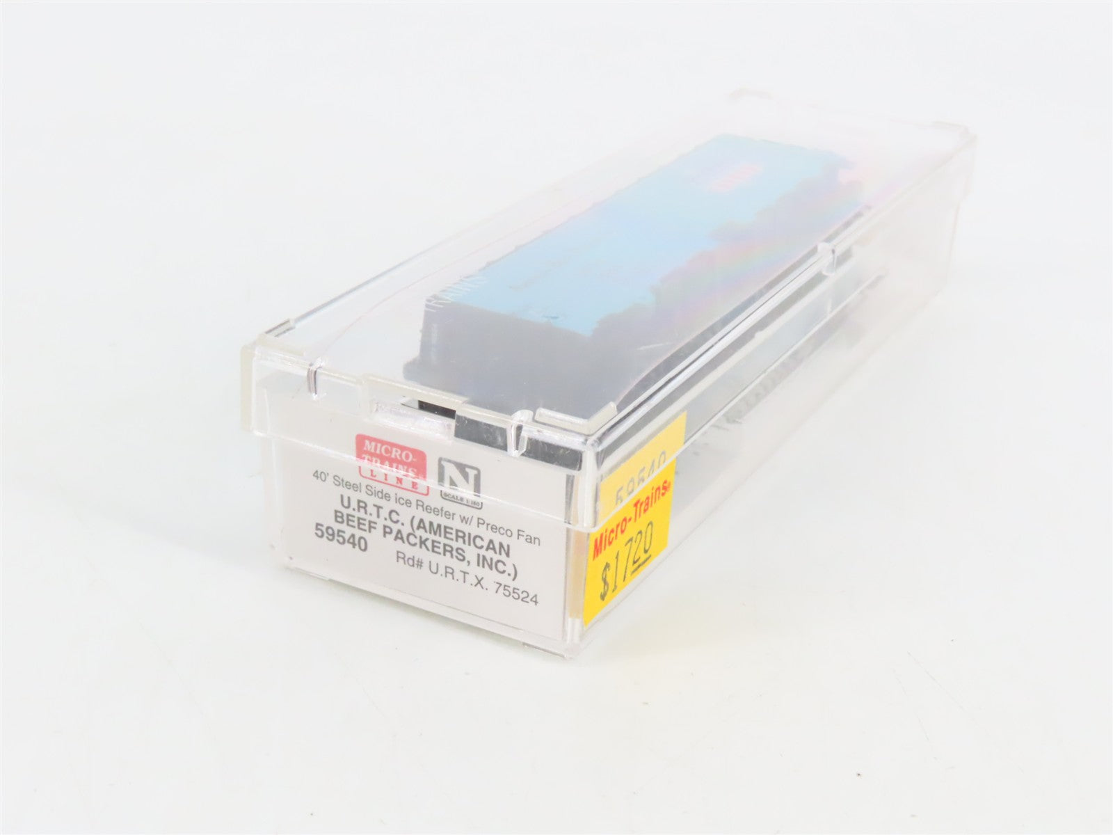 N Scale Micro-Trains MTL 59540 U.R.T.C. (American Beef Packers) 40' Reefer RTR