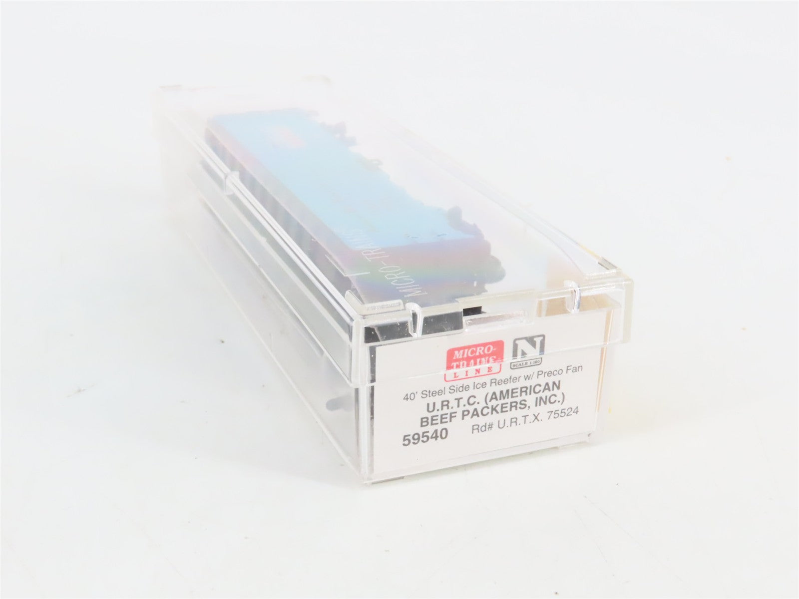 N Scale Micro-Trains MTL 59540 U.R.T.C. (American Beef Packers) 40' Reefer RTR