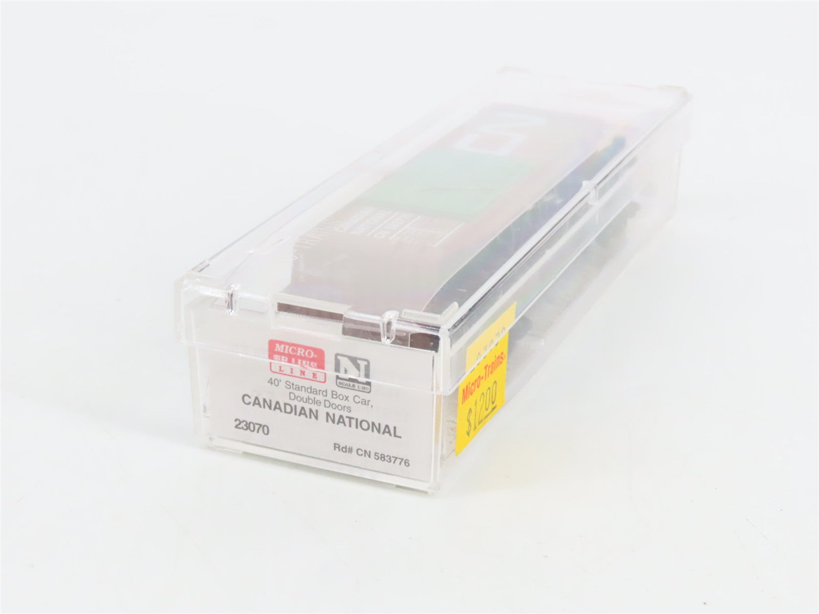 N Scale Micro-Trains MTL 23070 CN Canadian National 40' Box Car 583776 RTR