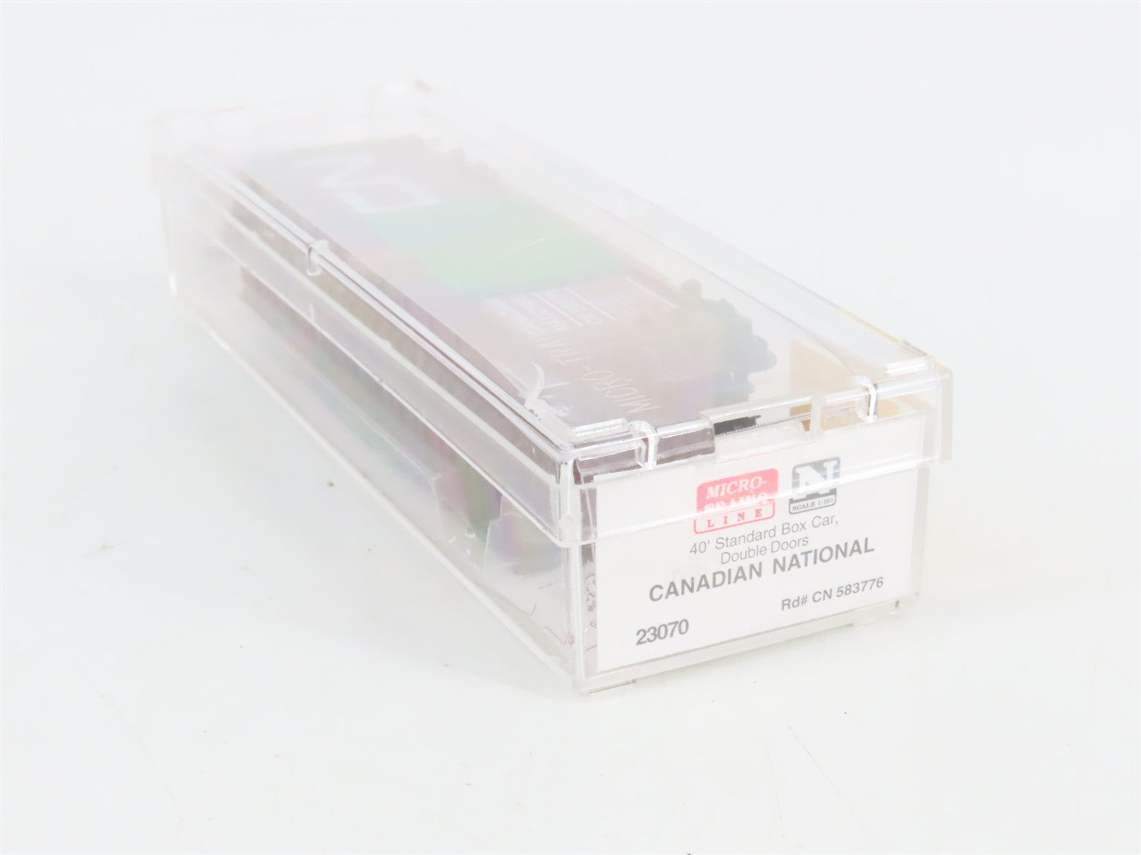 N Scale Micro-Trains MTL 23070 CN Canadian National 40' Box Car 583776 RTR