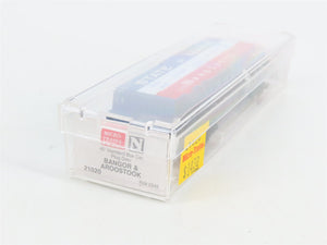 N Scale Micro-Trains MTL 21020 BAR Bangor & Aroostook 40' Plug Door Box Car RTR