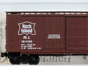 N Scale Micro-Trains MTL 22060 Rock Island 40' Plug and Sliding Door Box Car RTR