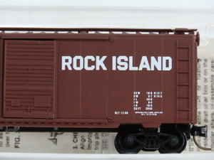 N Scale Micro-Trains MTL 22060 Rock Island 40' Plug and Sliding Door Box Car RTR
