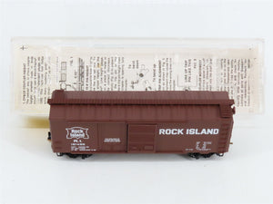 N Scale Micro-Trains MTL 22060 Rock Island 40' Plug and Sliding Door Box Car RTR
