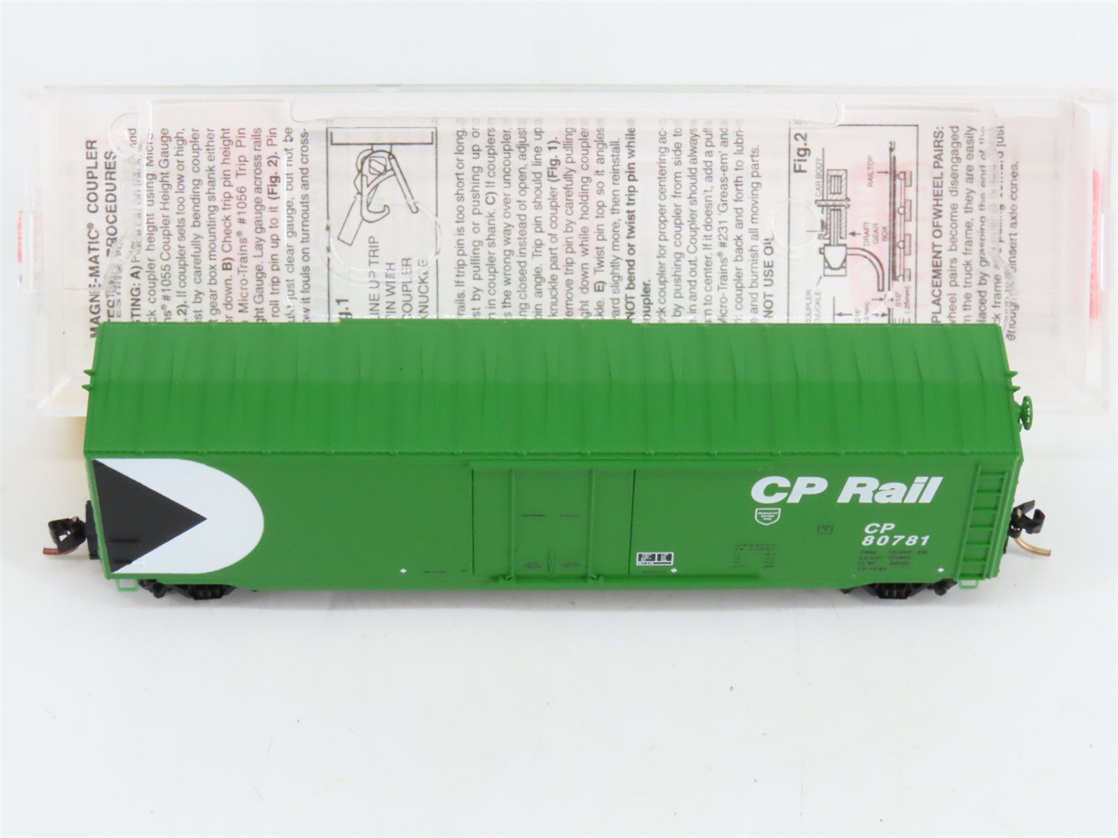 N Scale Micro-Trains MTL 38250 CP Canadian Pacific 50' Box Car 80781 RTR
