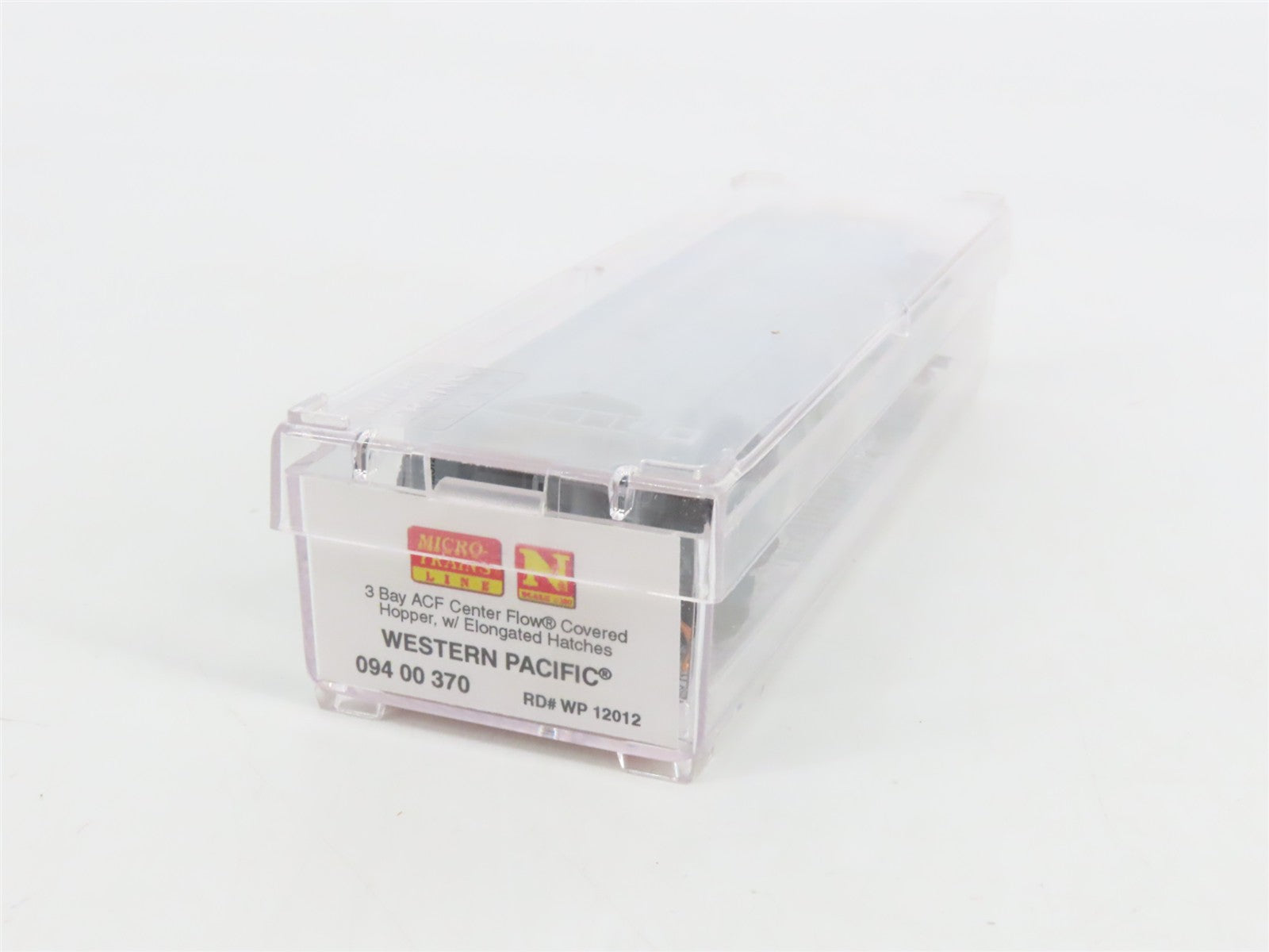 N Scale Micro-Trains MTL 09400370 WP Western Pacific 3-Bay Covered Hopper RTR