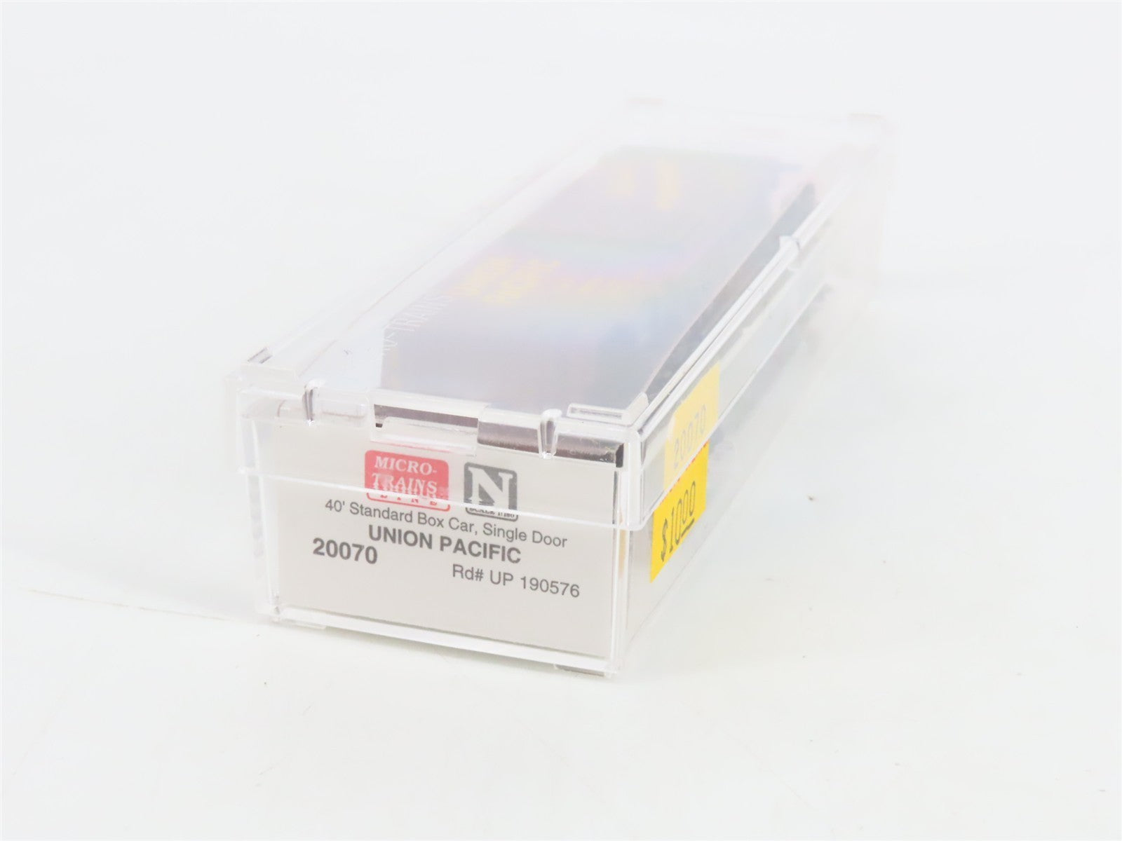 N Scale Micro-Trains MTL 20070 UP Union Pacific 40' Single Door Box Car #190576