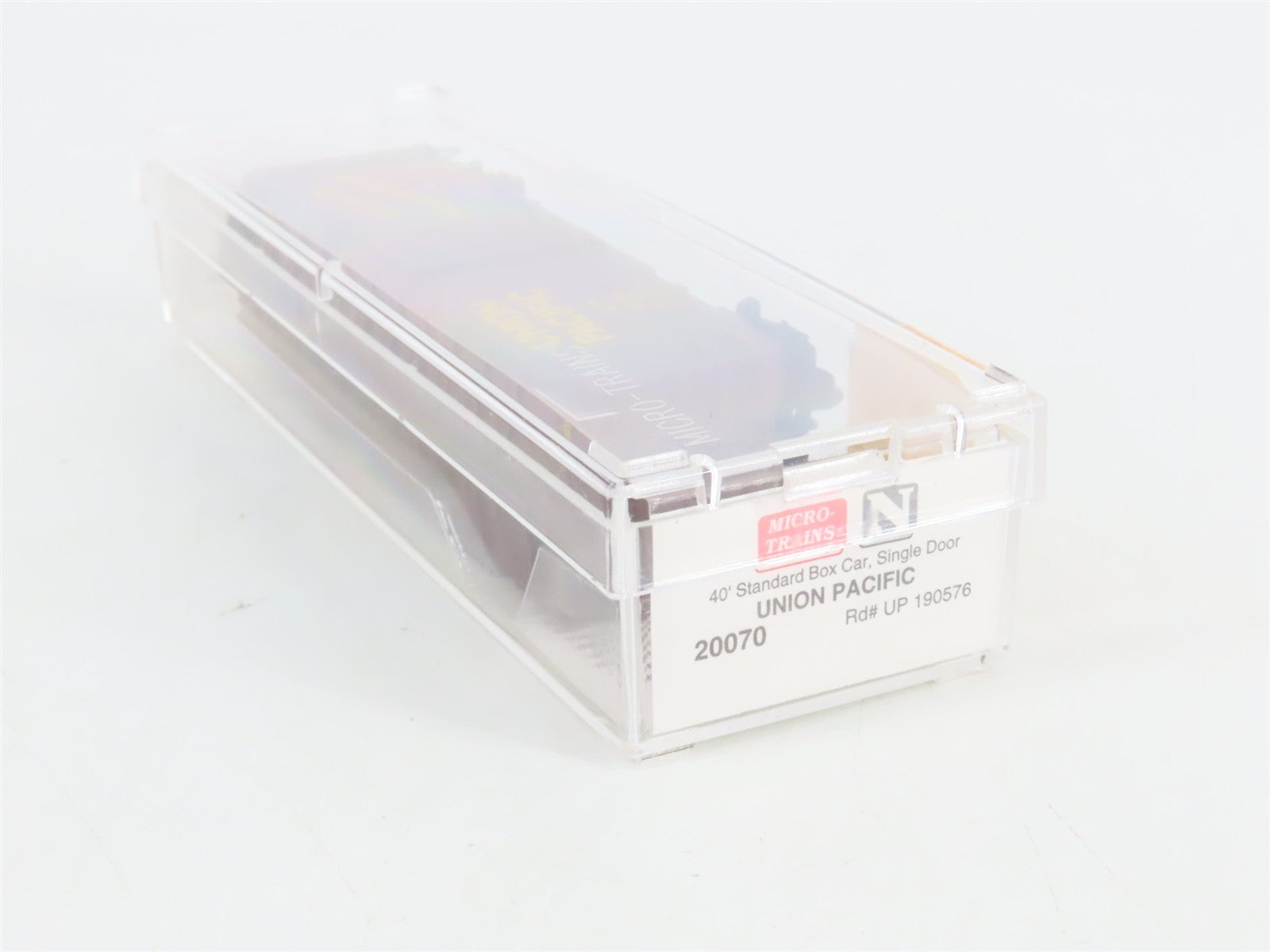 N Scale Micro-Trains MTL 20070 UP Union Pacific 40' Single Door Box Car #190576