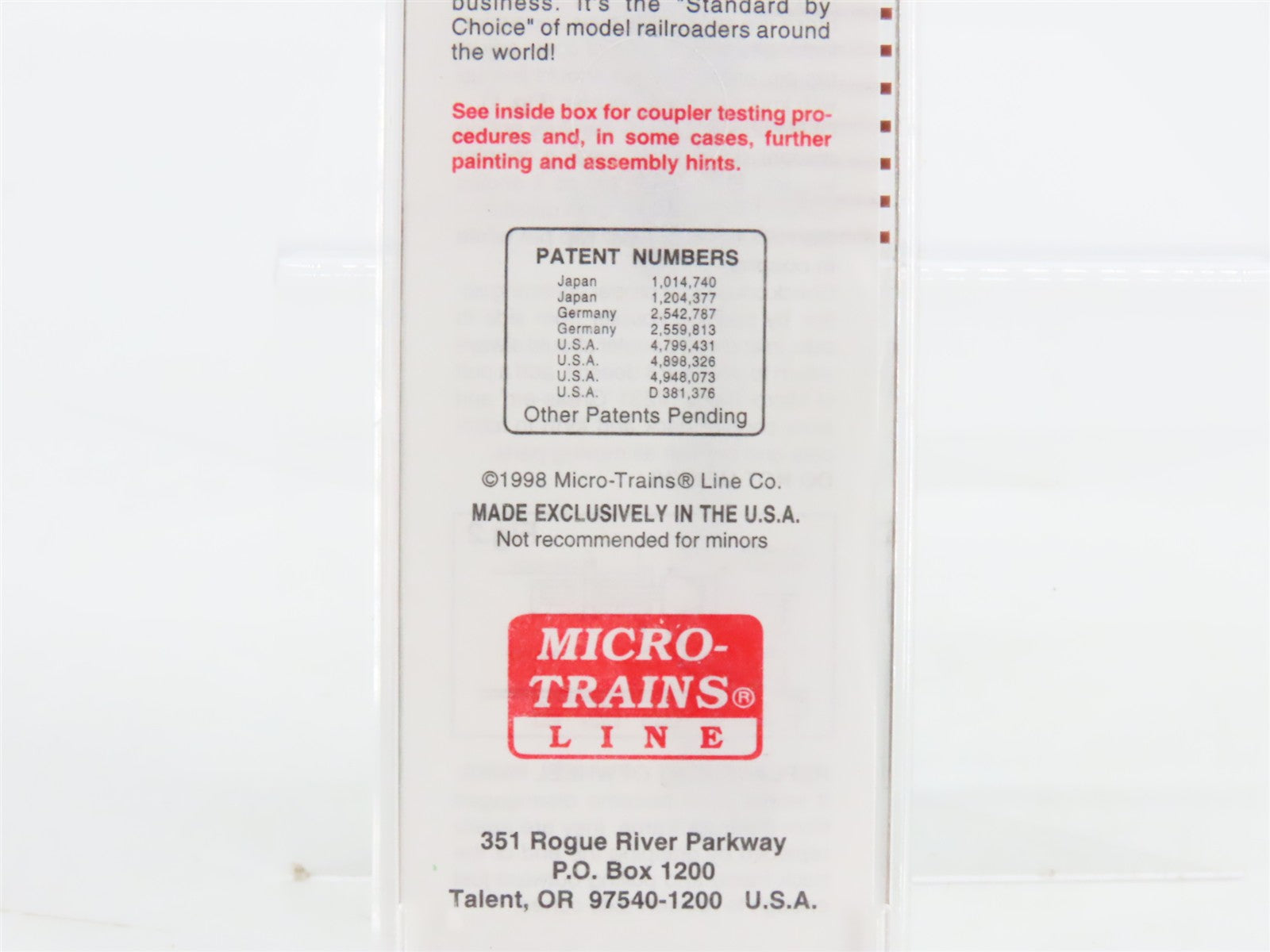 N Scale Micro-Trains MTL 45200 BN Burlington Northern 50' Flat Car 612765 RTR