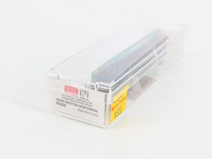 N Scale Micro-Trains MTL 45200 BN Burlington Northern 50' Flat Car 612765 RTR