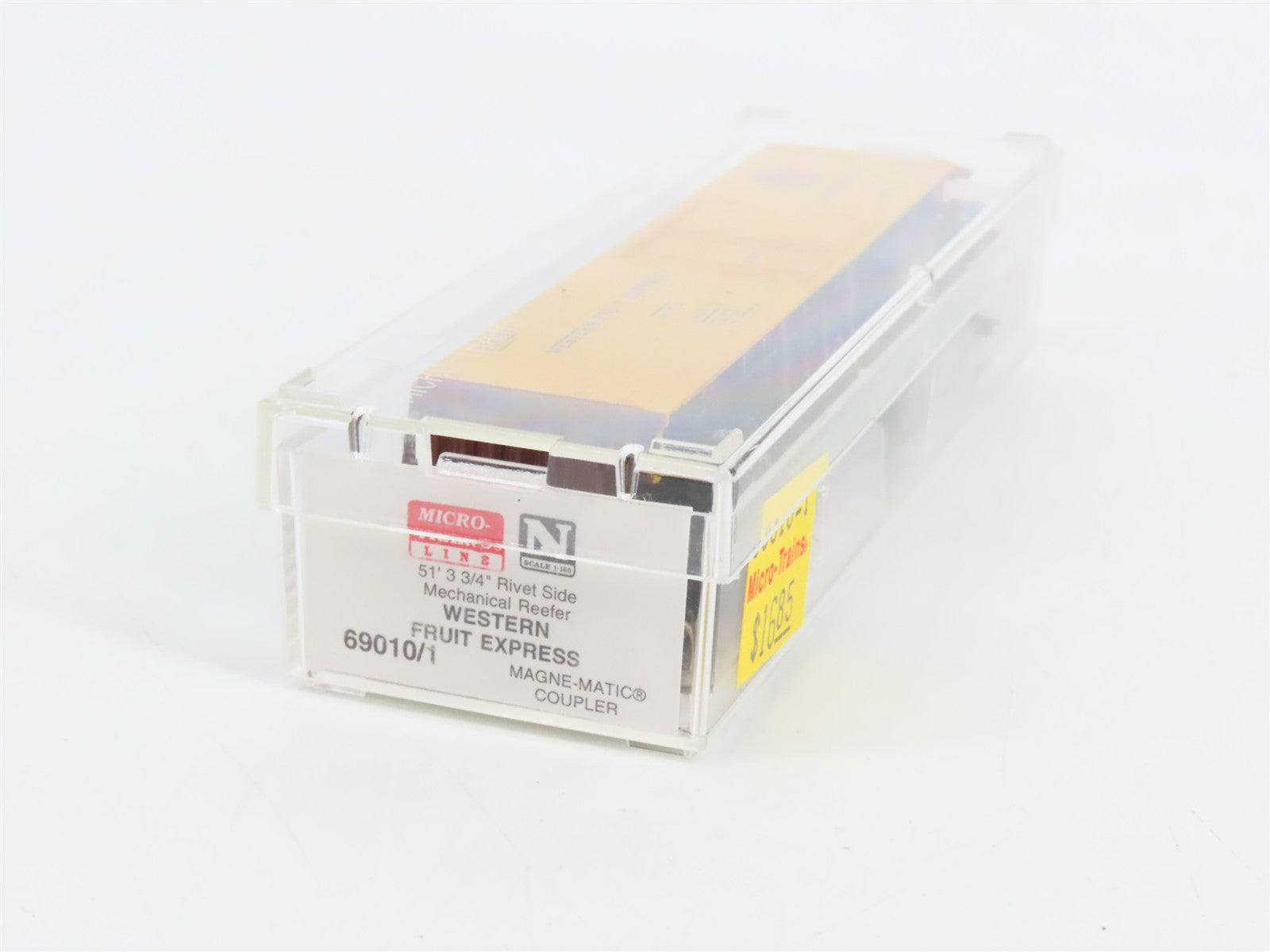 N Scale Micro-Trains MTL 69010/1 Western Fruit Express 51' Mechanical Reefer RTR