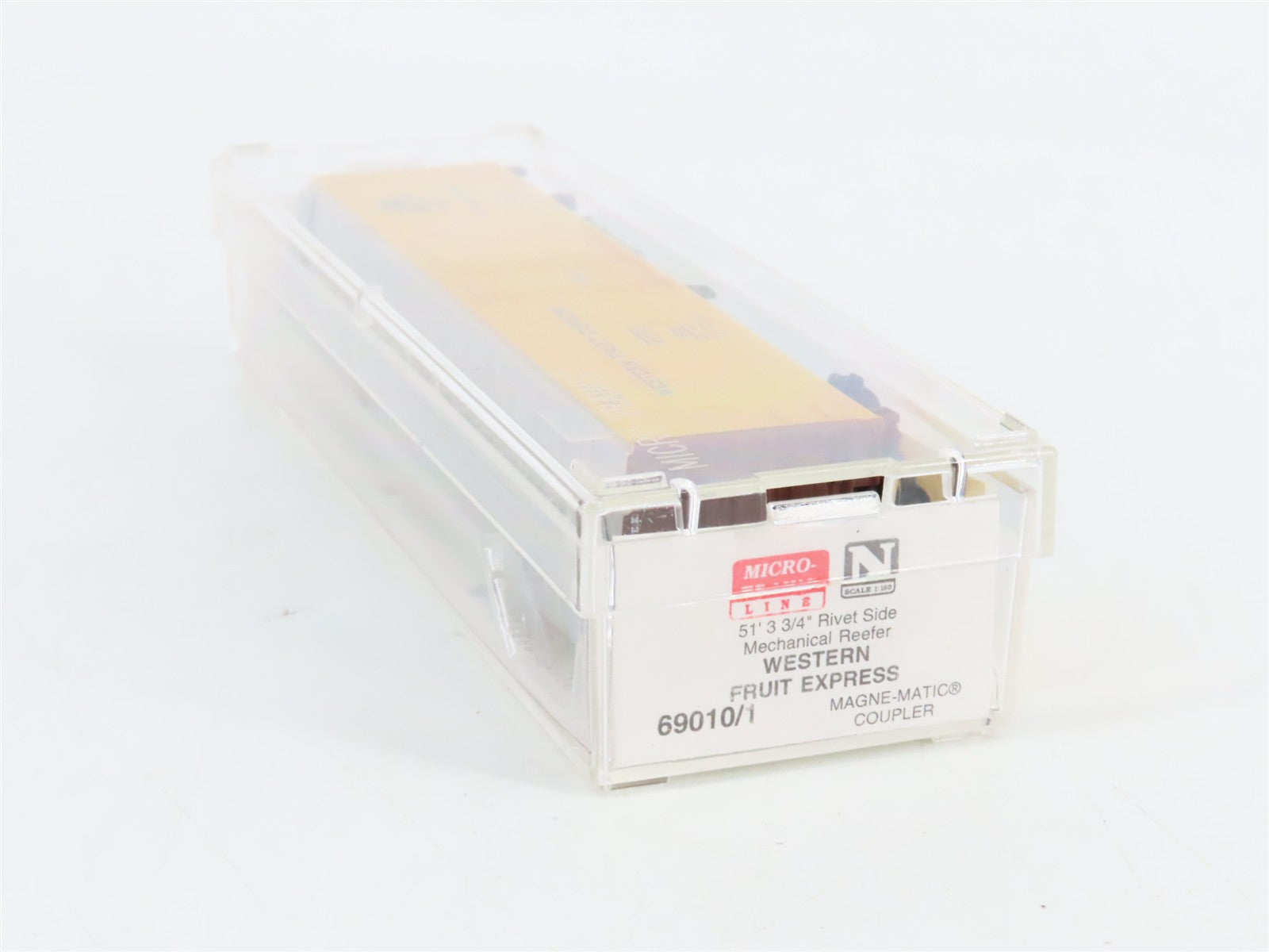 N Scale Micro-Trains MTL 69010/1 Western Fruit Express 51' Mechanical Reefer RTR
