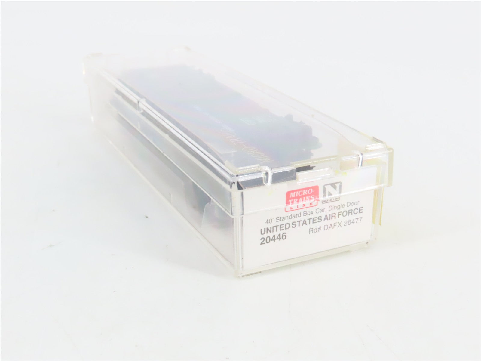 N Scale Micro-Trains MTL 20446 DAFX United States Air Force 40' Box Car RTR