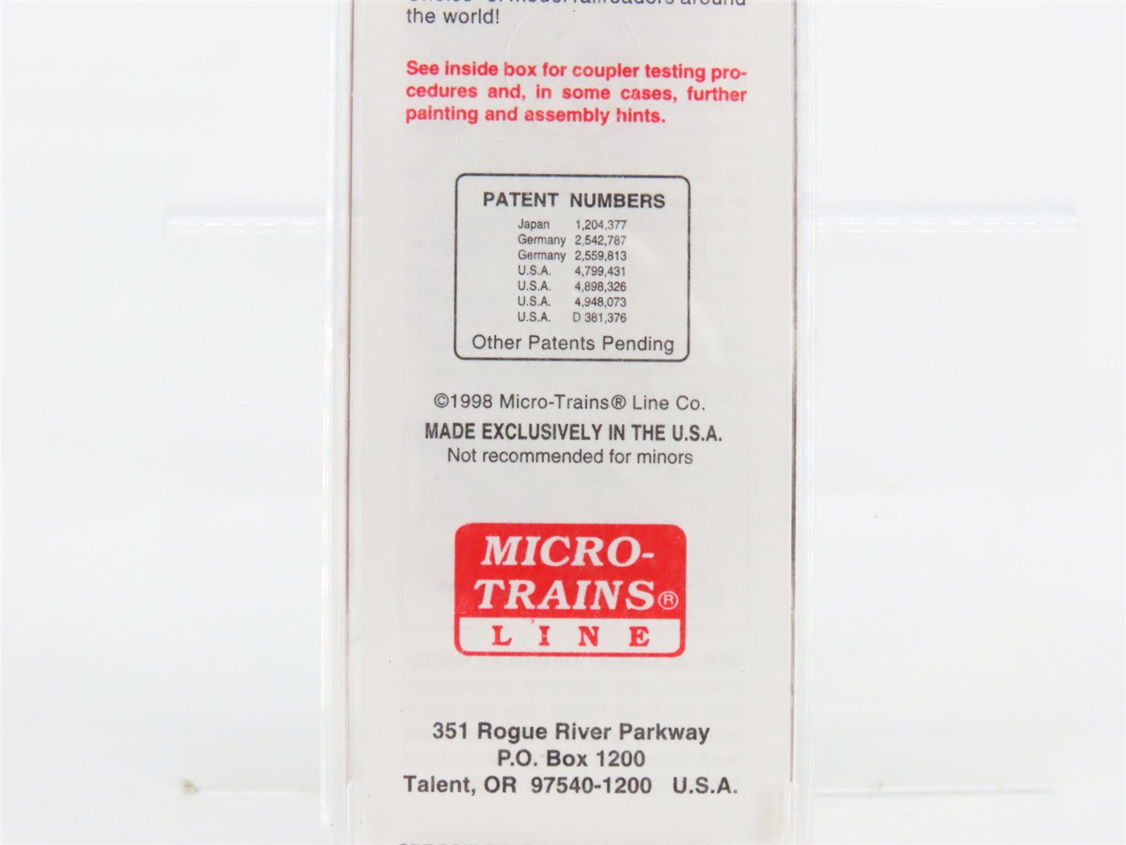 N Scale Micro-Trains MTL 20850 Spokane, Portland & Seattle 40' Box Car RTR